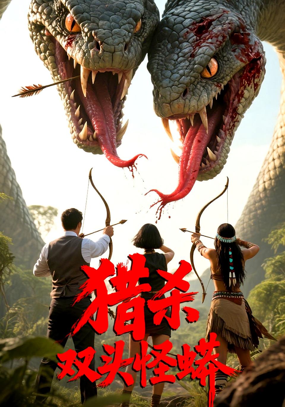 短剧《猎杀双头怪蟒》 高清短剧全集在线，免费完整版无障碍自由观看  第1张
